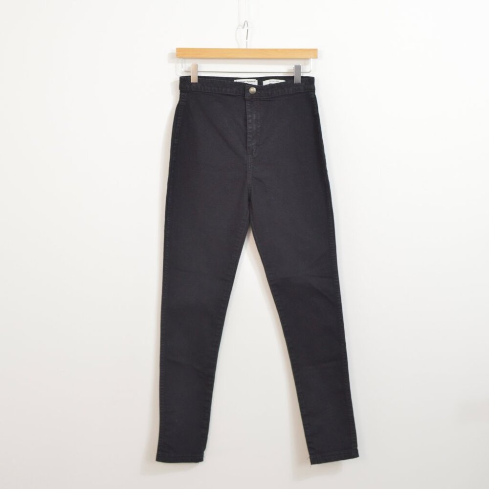 black american apparel easy jean size medium like new